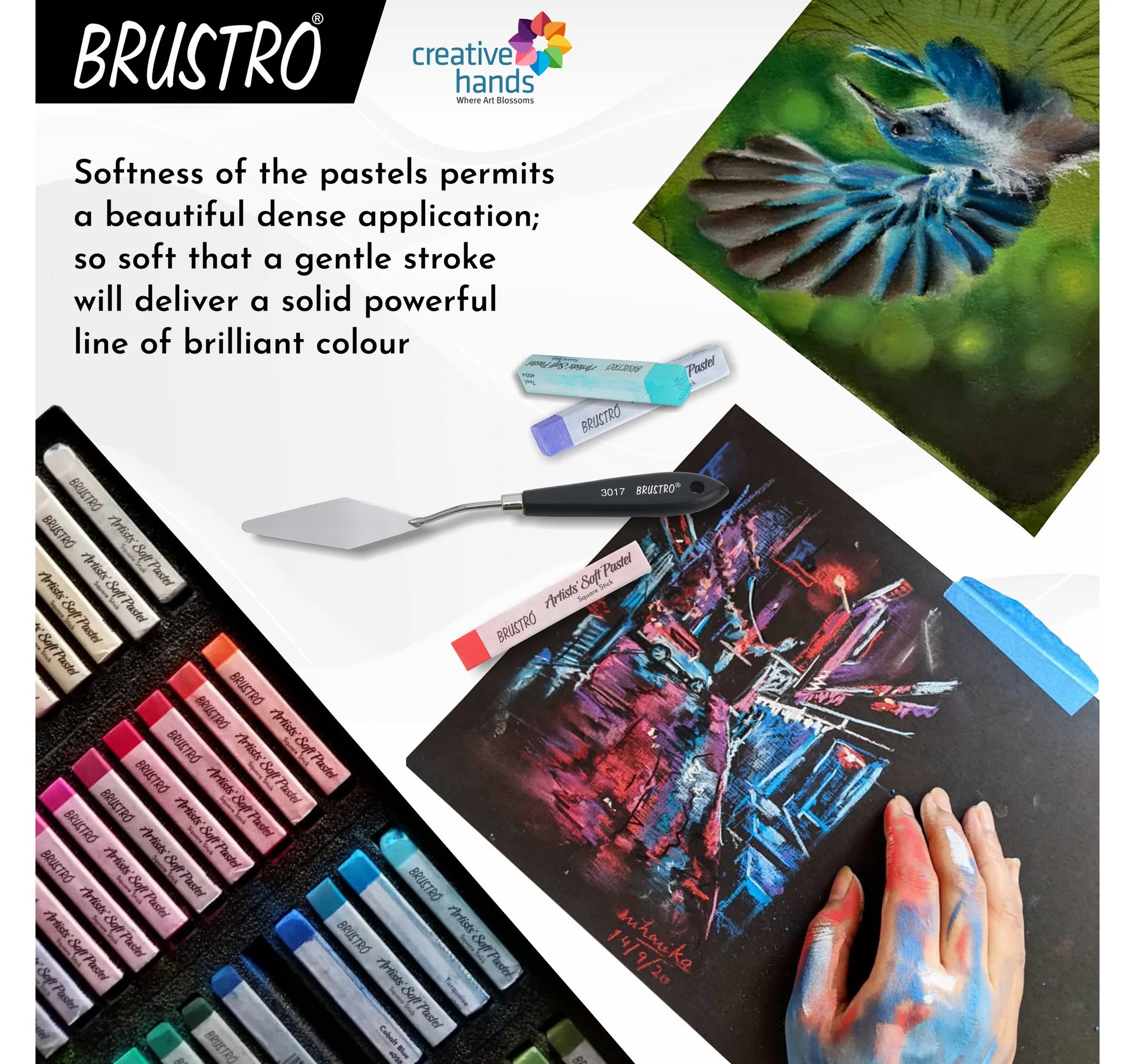BRUSTRO, Soft Pastels - Artists | 48 Shades.
