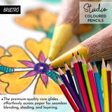 BRUSTRO, Coloured Pencils - Studio | 24shades.