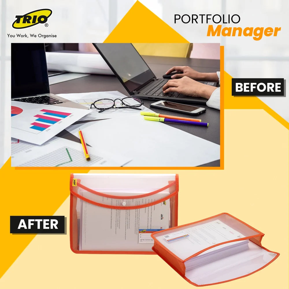 TRIO, File Bag - Document Case | FC
