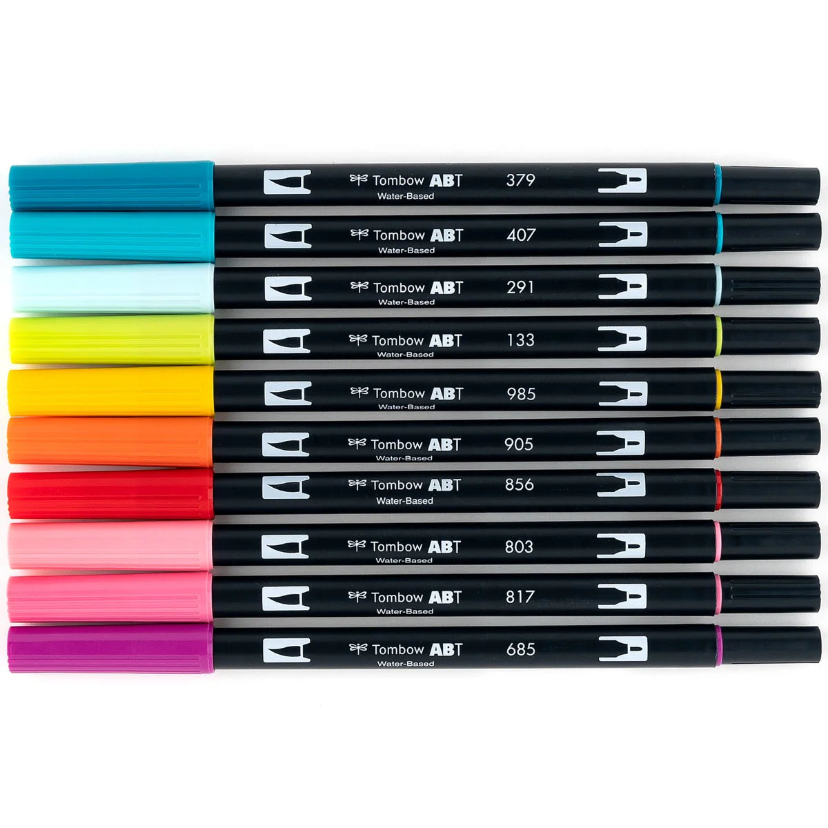 TOMBOW, Brush Pen - Dual | Set of 10.