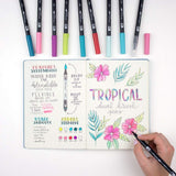 TOMBOW, Brush Pen - Dual | Set of 10.