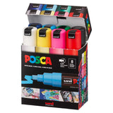 UNI, Paint Marker - POSCA | 8 mm | Set of 8.