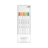 UNIBALL, Colourliner - EMOTT | 06 | Set of 5 | 0.4 mm.