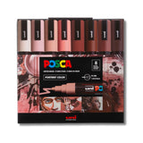 UNI, Paint Marker - POSCA | PORTRAIT | Set of 8 | 1.8 ~ 2.5 mm.