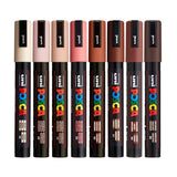 UNI, Paint Marker - POSCA | PORTRAIT | Set of 8 | 1.8 ~ 2.5 mm.