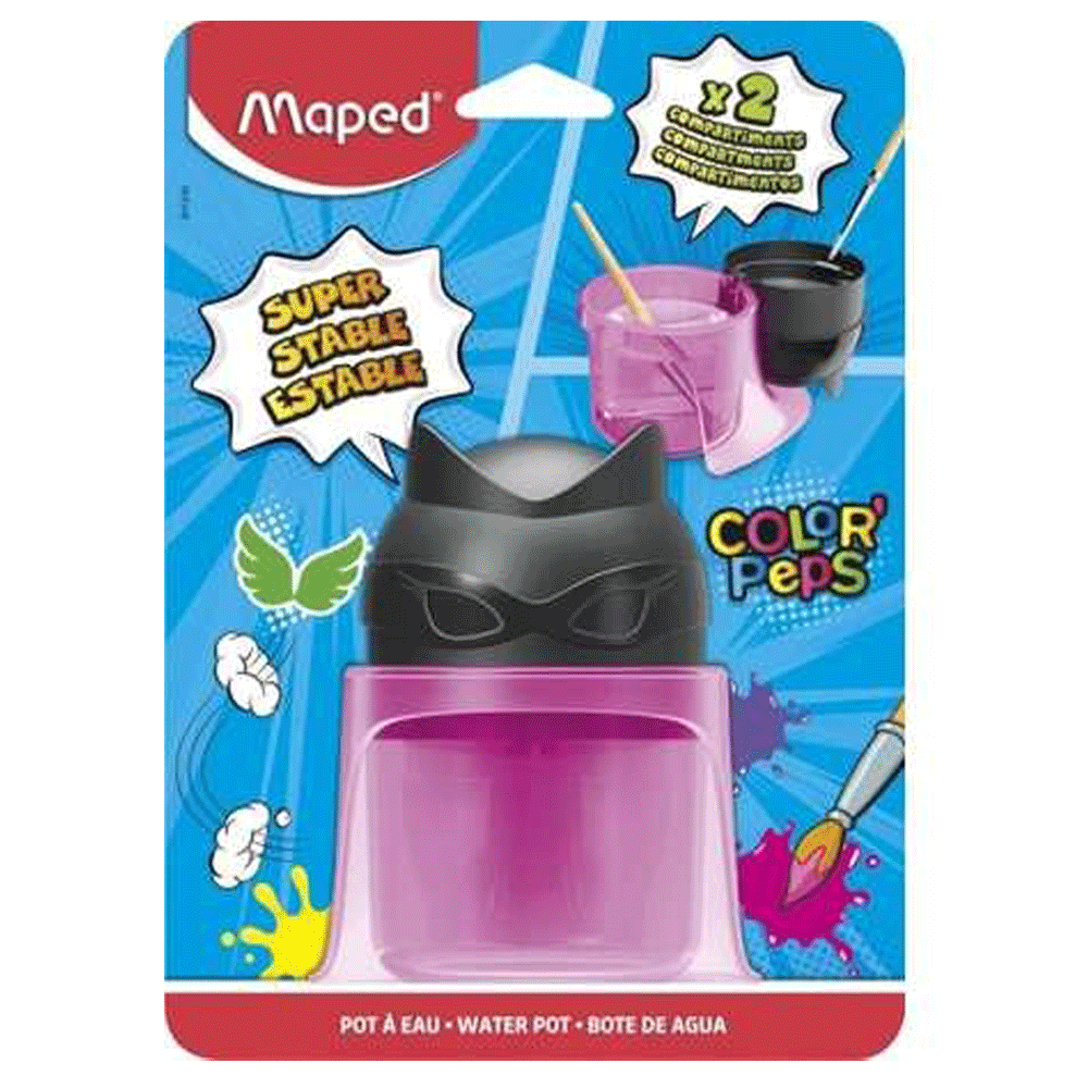 Map Pot Color MAPED, Paint Water Pot - Color'Peps BLUE | PINK. – OXFORD stationers