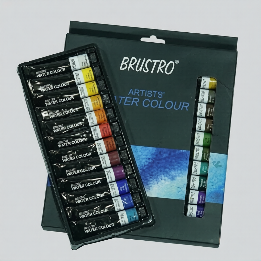 BRUSTRO, Water Colour - Artists | 24shades | 12 ml.
