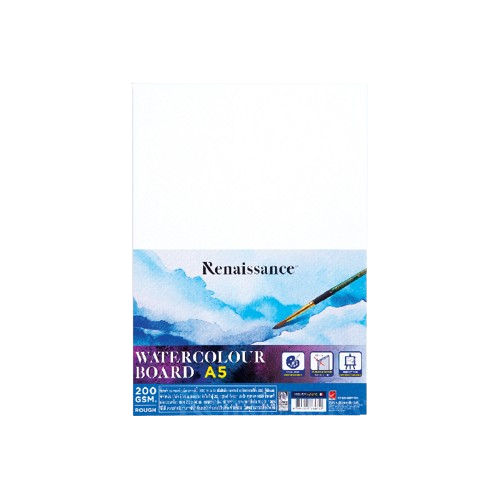 RENAISSANCE, Watercolour Board - ROUGH | 200gsm.